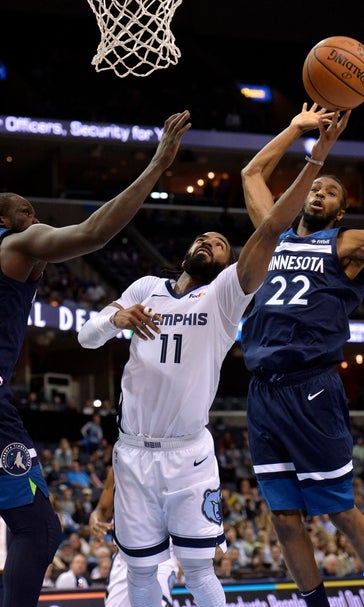 Conley, Holiday help Grizzlies beat Timberwolves 108-106